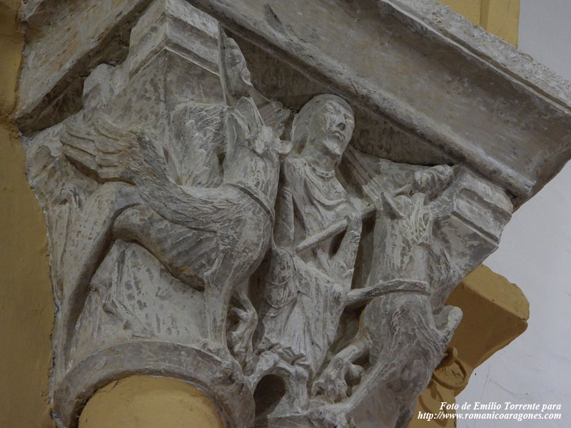 DETALLE DE LA IGLESIA DE PIASCA